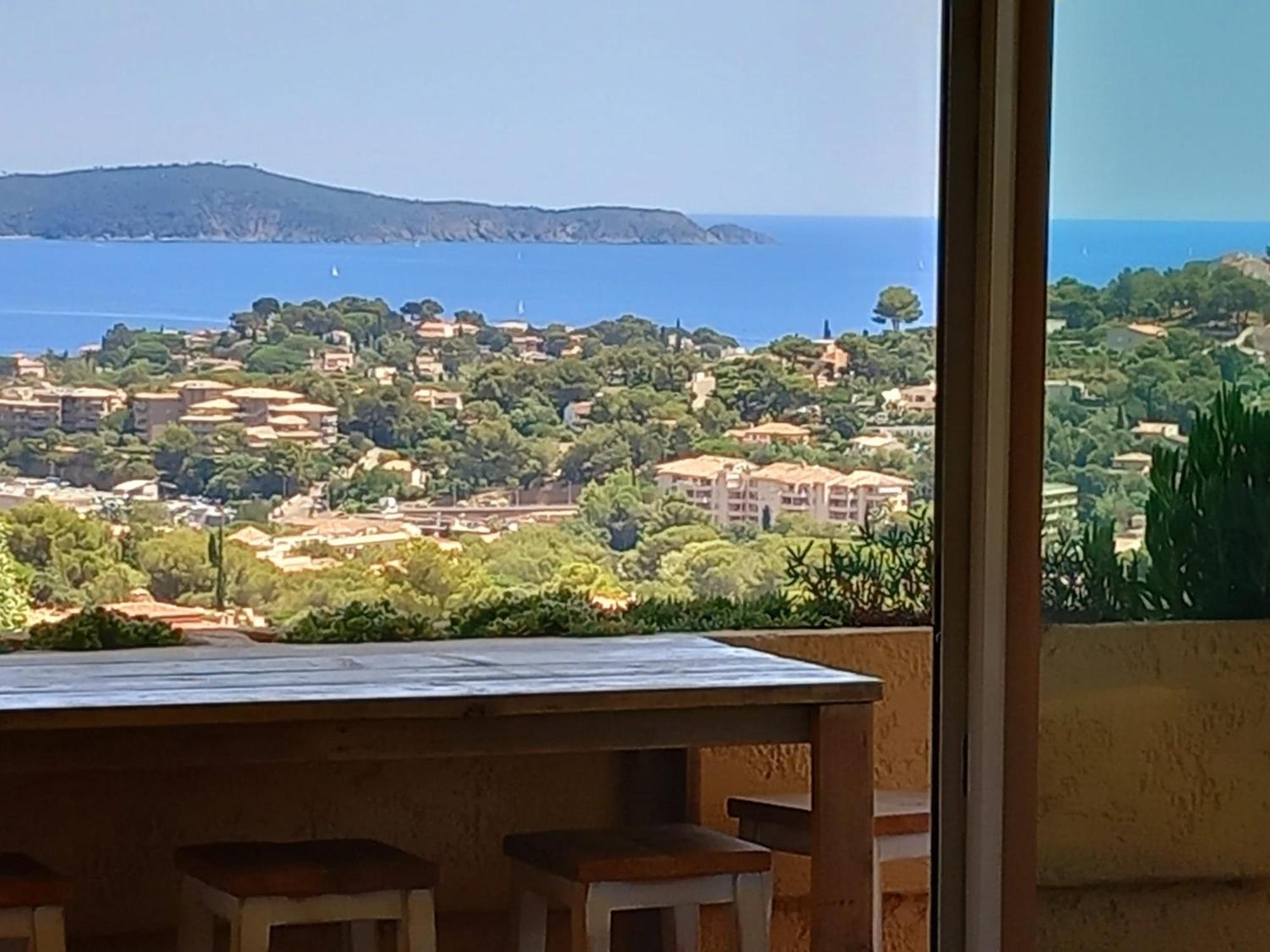 4-Star Private Villa With Heated Pool And Panoramic Sea View At Gulf De Saint Tropez Cavalaire-sur-Mer Εξωτερικό φωτογραφία